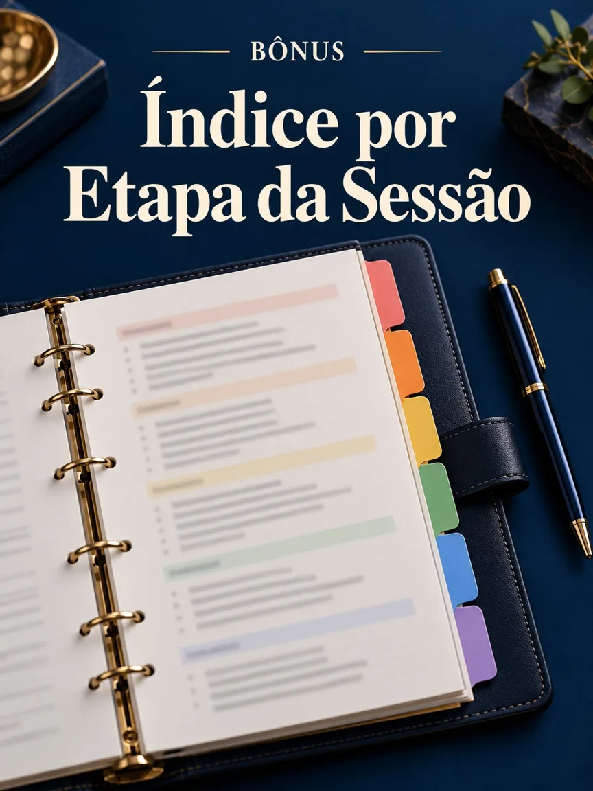 Capa do bônus Índice por Etapa da Sessão
